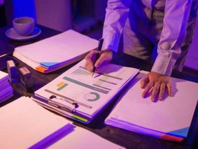 Dokumenty biurowe i księgowe do utylizacji - Leszno